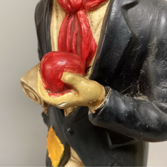 Vintage - Made In Japan - Huge Ceramic Crafted Old Man & Dog Sculpture - Rare - Picture 10 of 15